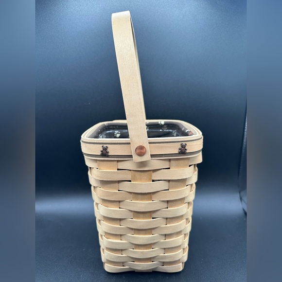 RARE Longaberger Boyds Bears Basket 2007 Basket Fest Liner & Protector Signed - Picture 4 of 7